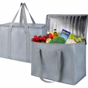 Reusable Tote Grey 2 Insulated Bag w/Tag