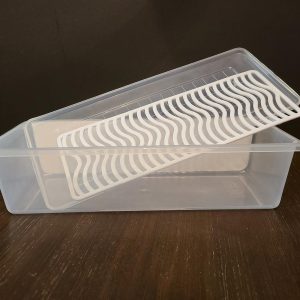 Reusable Food Storage Container w/Water Filter Deep