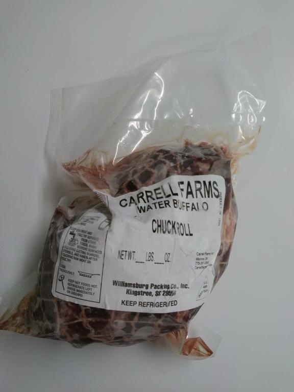 Buffalo Chuck Roll Boneless ($13.00lb.)