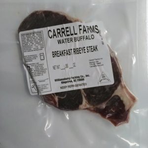 Buffalo Ribeye Breakfast Steak