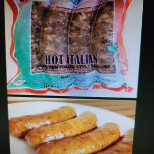 Pork Sausage Italian HOT Pork
