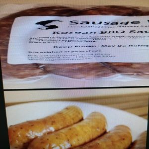 Pork Sausage Korean BBQ