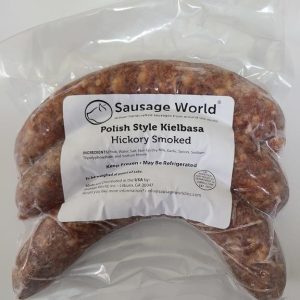 Pork Sausage Polish Kielbasa Hickory Smoked