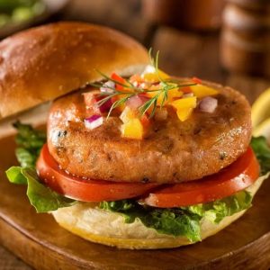 Salmon Spinach/Feta Patties