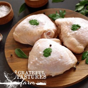 Chicken Thigh Bone In Skin On (1.90lb.)